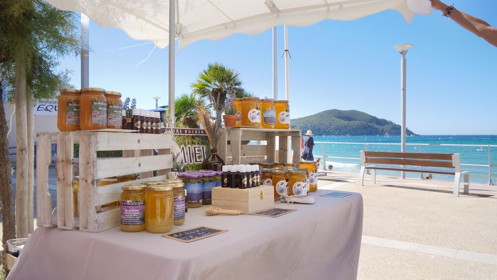 Marché Saint Cyr les pieds dans l'eau