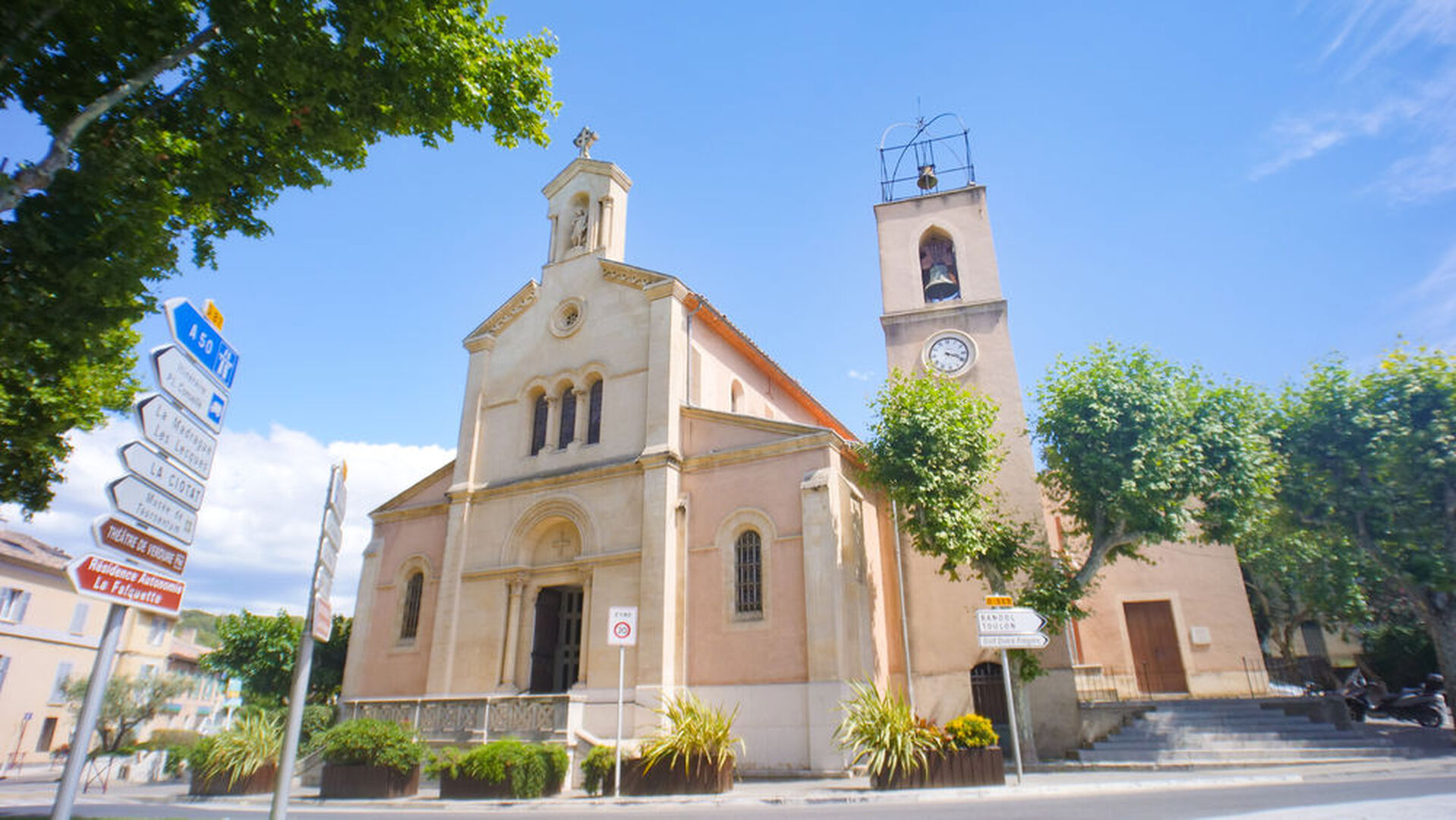 Centre ville de Saint-Cyr-sur-Mer