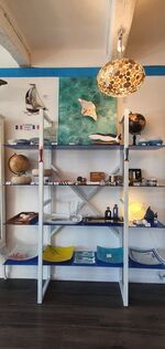 Etagère bleue
