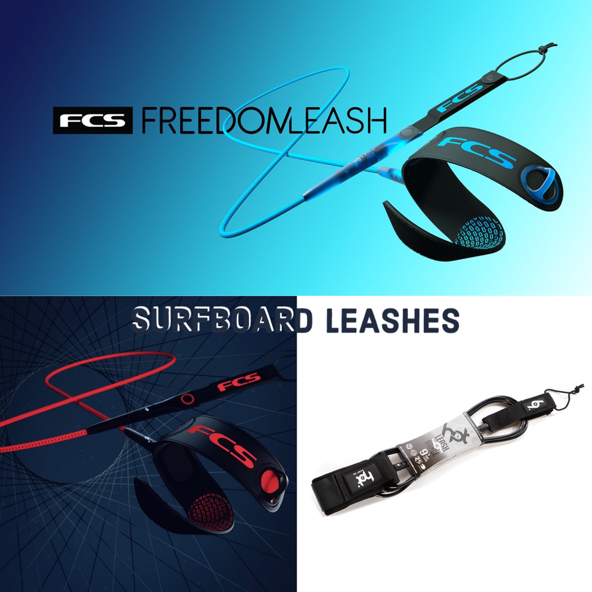 FCS LEASHES SURF SHOP