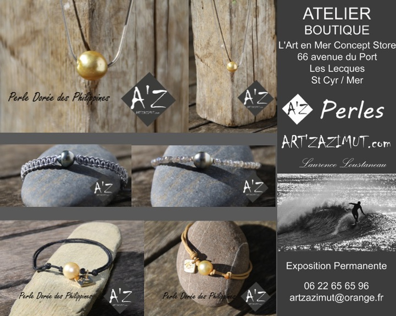 CREATIONS AZ PERLE DE TAHITI