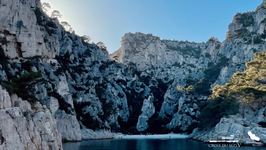 12 calanques et coucher de soleil