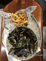 Moules frites maison