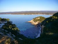 Le Sentier du littoral entre Port d'Alon et la Pointe Fauconnière