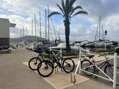 Aire de stationnement vélo du Nouveau Port