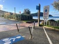 Aire de stationnement vélo plage des Lecques_Saint-Cyr-sur-Mer