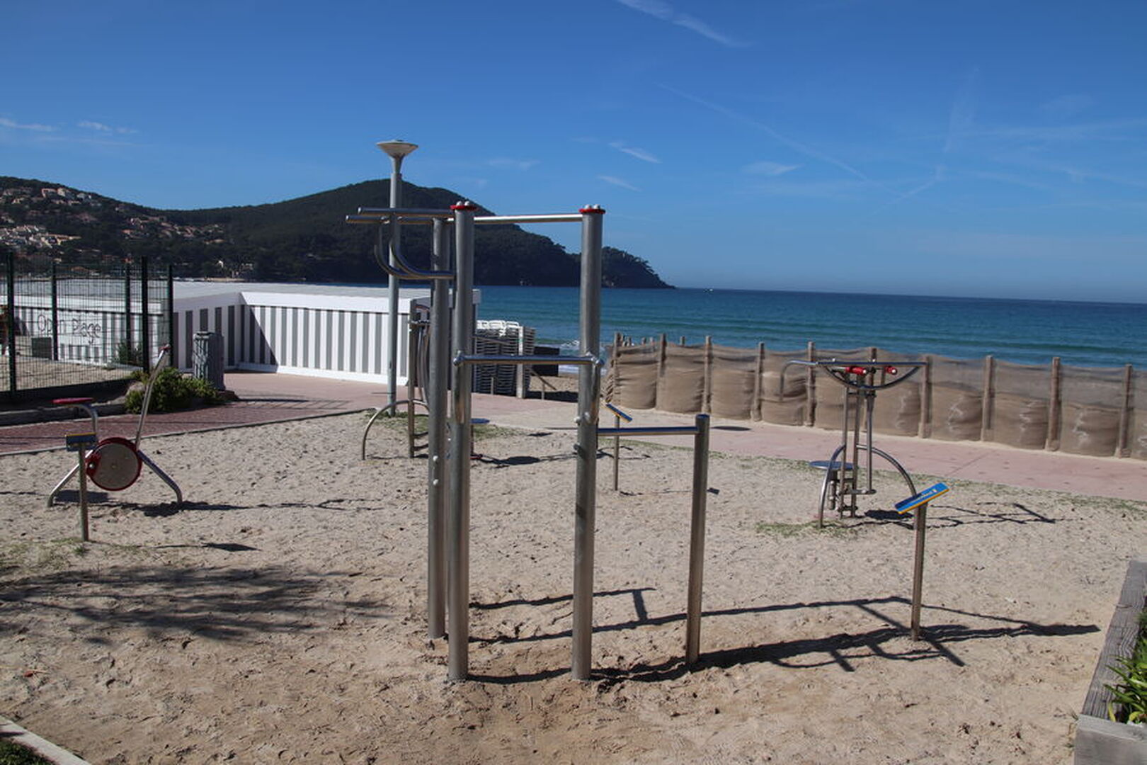 Aire de fitness Boulevard de la plage