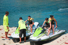 Baptême de jet ski avec New gliss center