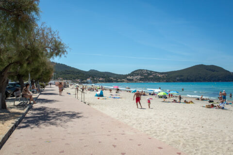 La plage des Lecques