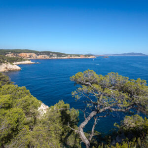 Vue depuis le sentier du littoral