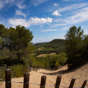 Vue de la dune de sable