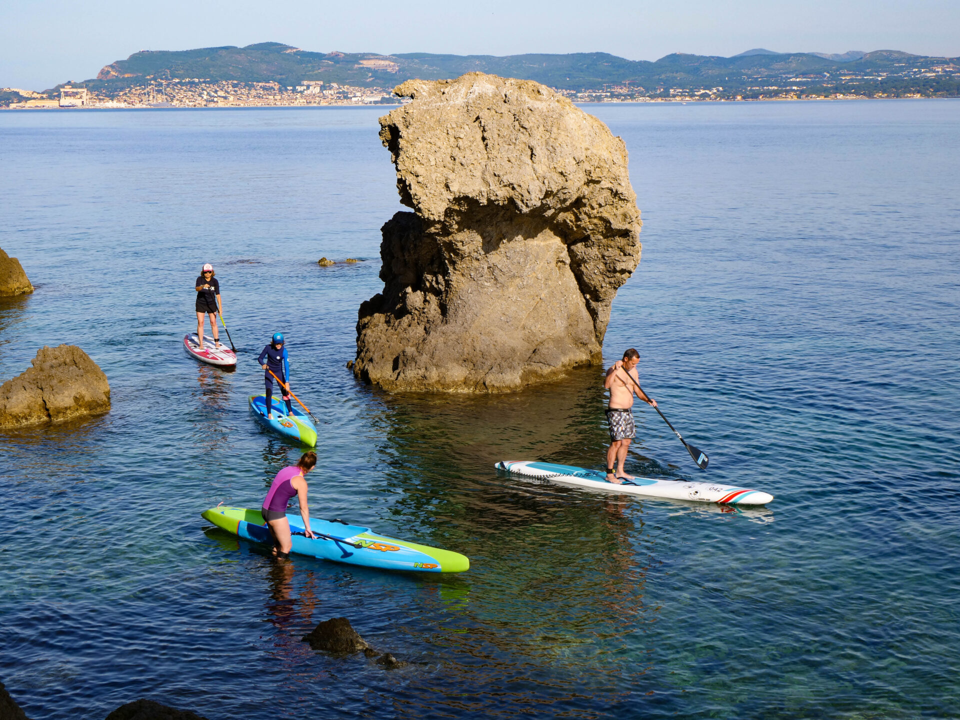 Sortie en paddle à la Madrague