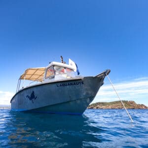 Le bateau l'Aquanaute du Lecques Aquanaut