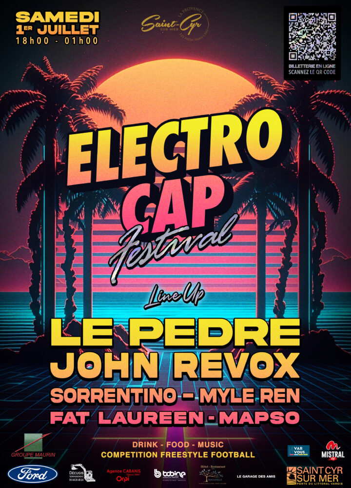 Affiche - Electro Cap Festival 2023