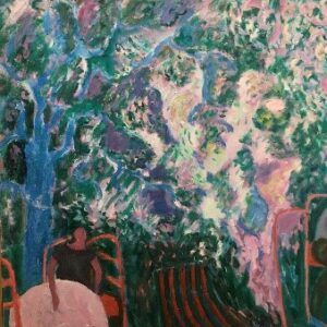 Floraison,1978, huile sur toile